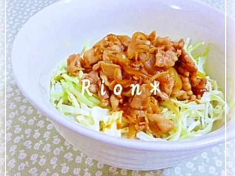 ゴマご飯ポイント★うなぎのたれで豚丼